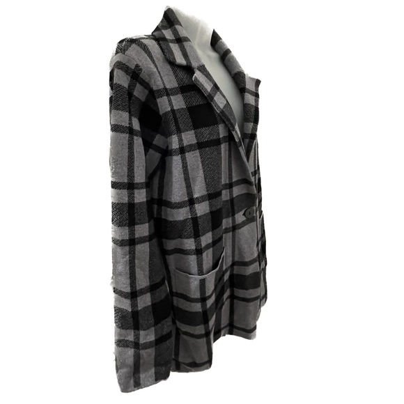 Sioni Checkered Plaid Blazer - Picture 4 of 6